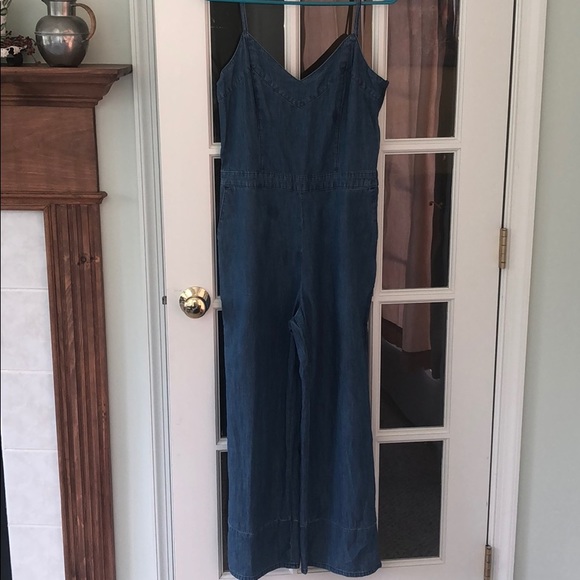 Abercrombie & Fitch Bowback denim jumpsuit - Picture 3 of 4
